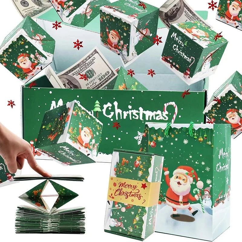 SantaBlast™ Exploding Christmas Gift Box